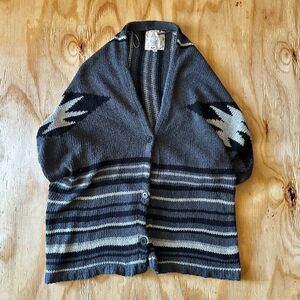 Urban Behavior "Peace & Love" Aztec Geometric Cardigan - Size S/M